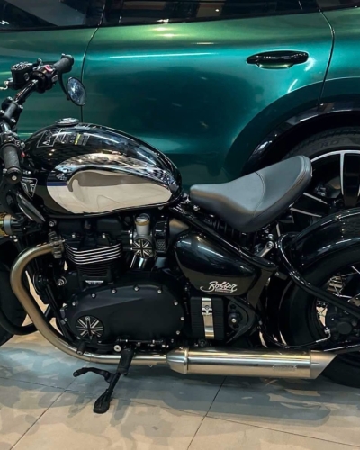 [T7/2026] Triumph Bobber Chrome Edition cực hiếm, siêu keng, nhiều đồ chơi