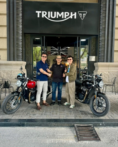 [T3/2025] Speed Twin 900cc 2023 bản Chrome khá hiếm & 2024 màu Jet Black lướt 3k km