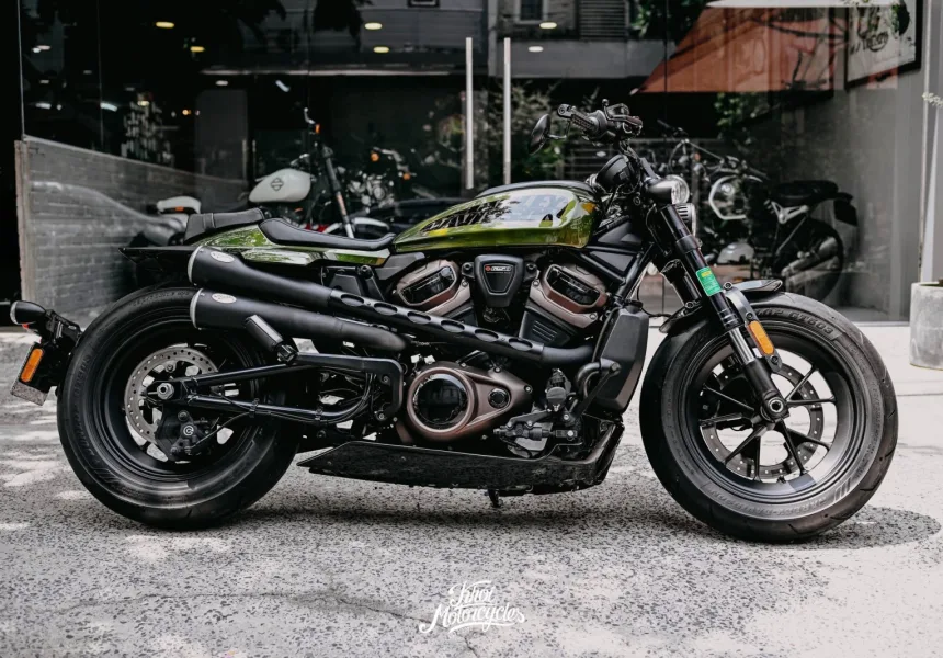 Harley Sportster S 1250cc 2022 Mineral Green odo 3k km