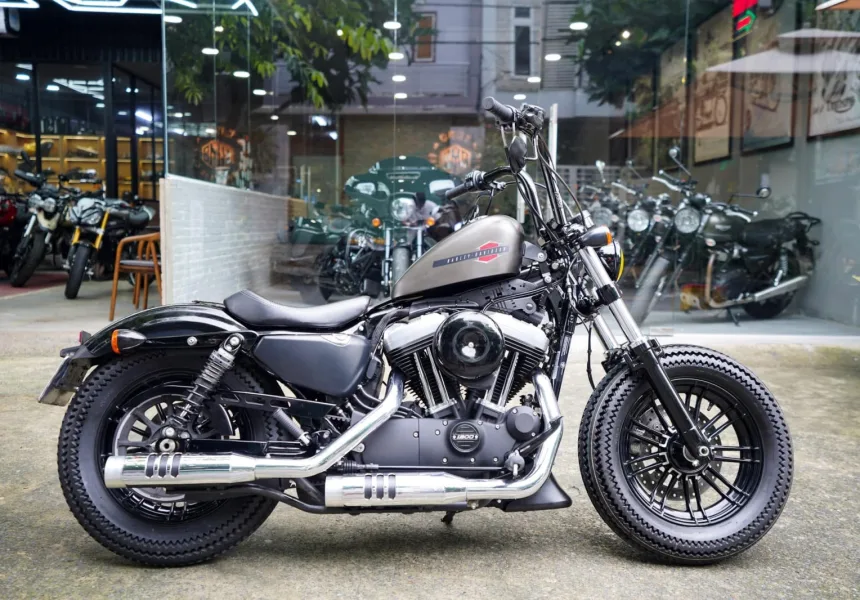 Harley Davidson Sportster 48 River Rock Grey Denim