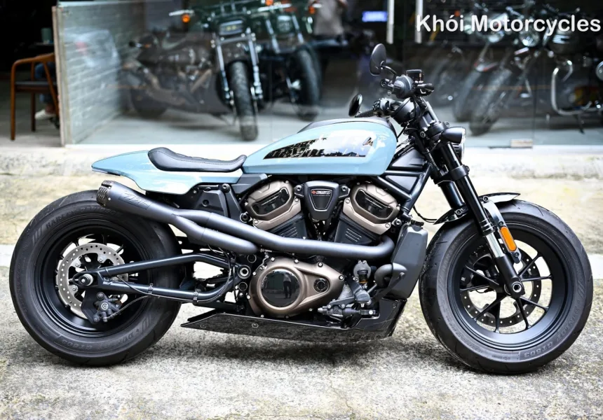 Harley Davidson Sportster S 1250cc 2024 màu Sharkskin Blue