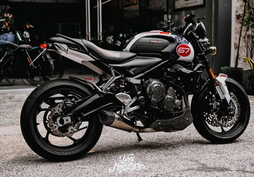 Triumph Trident Tribute 660cc 2025 odo siêu lướt 900km
