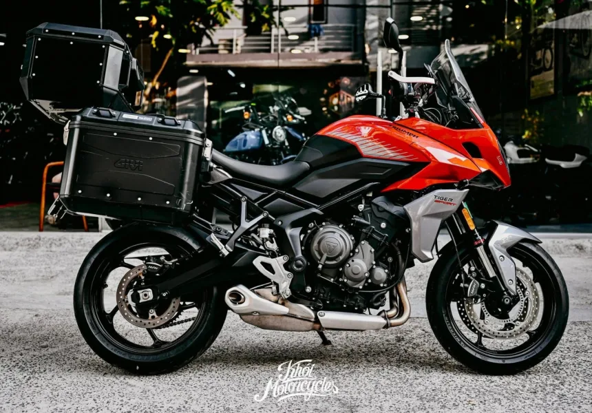 Triumph Tiger Sport 660 2023 Korosi Red Odo 4k km