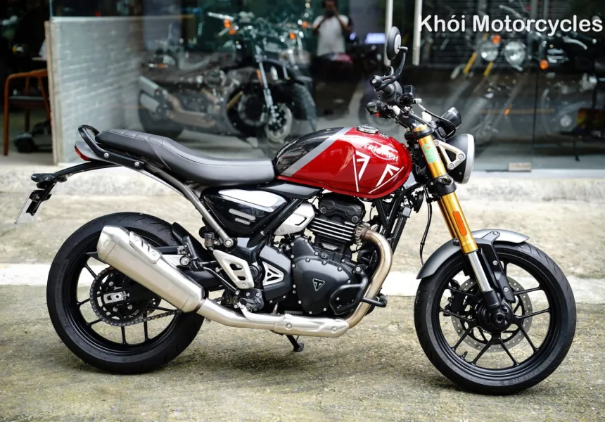 Triumph Speed 400 2025 siêu lướt 442km