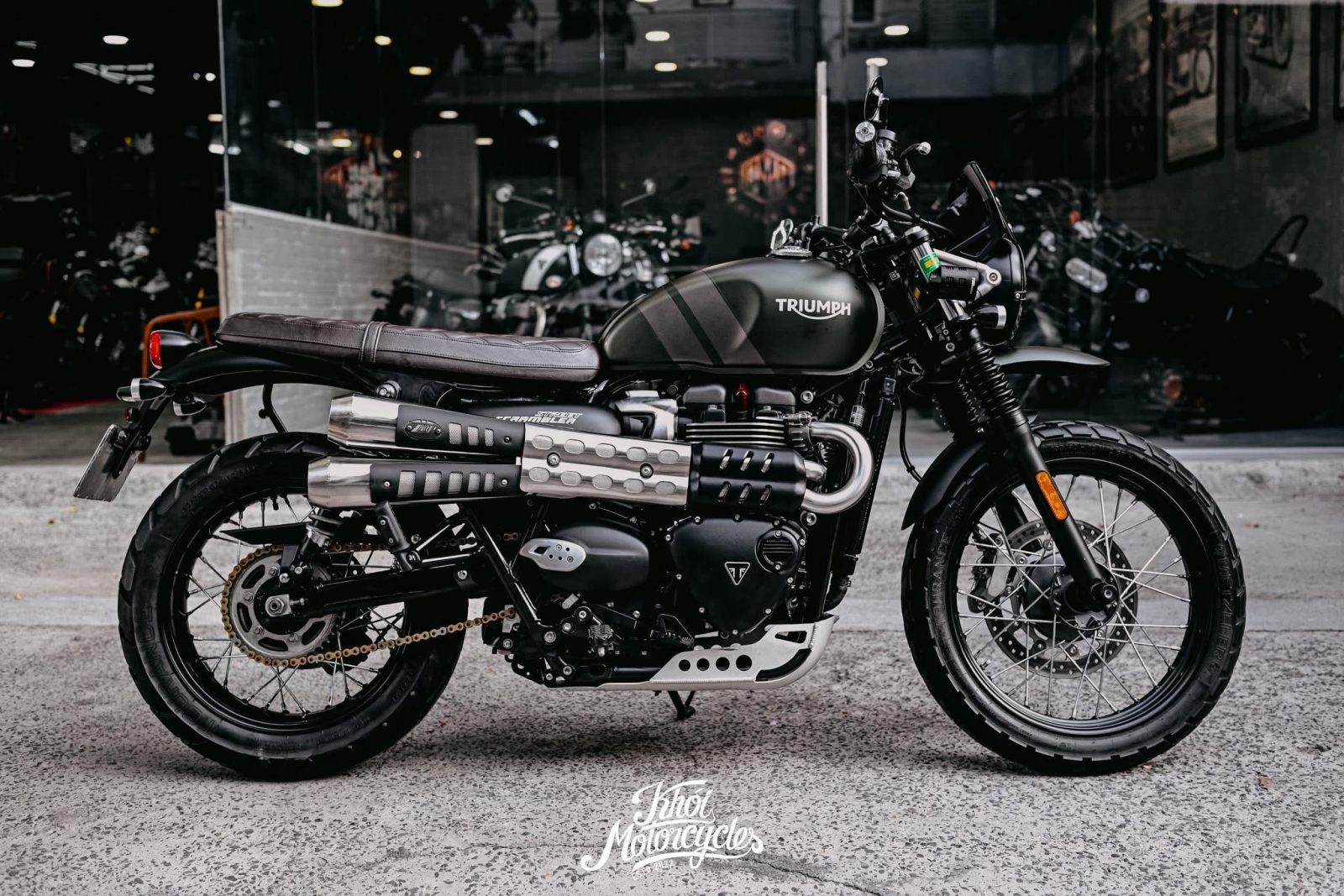 Triumph Street Scrambler 900cc 2022 odo 7k km