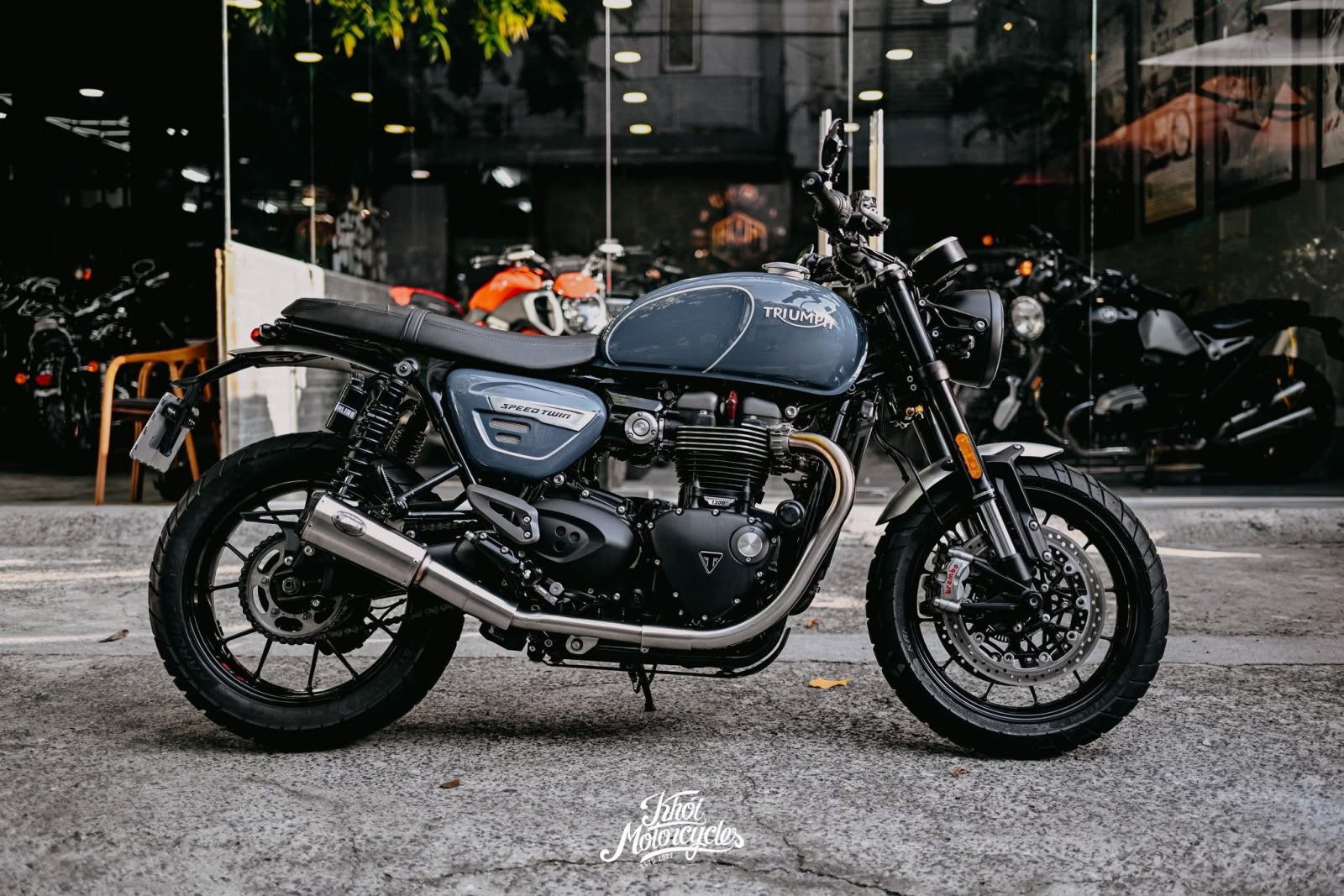 Triumph Speed Twin 1200 2023 phom mới odo lướt 5k km