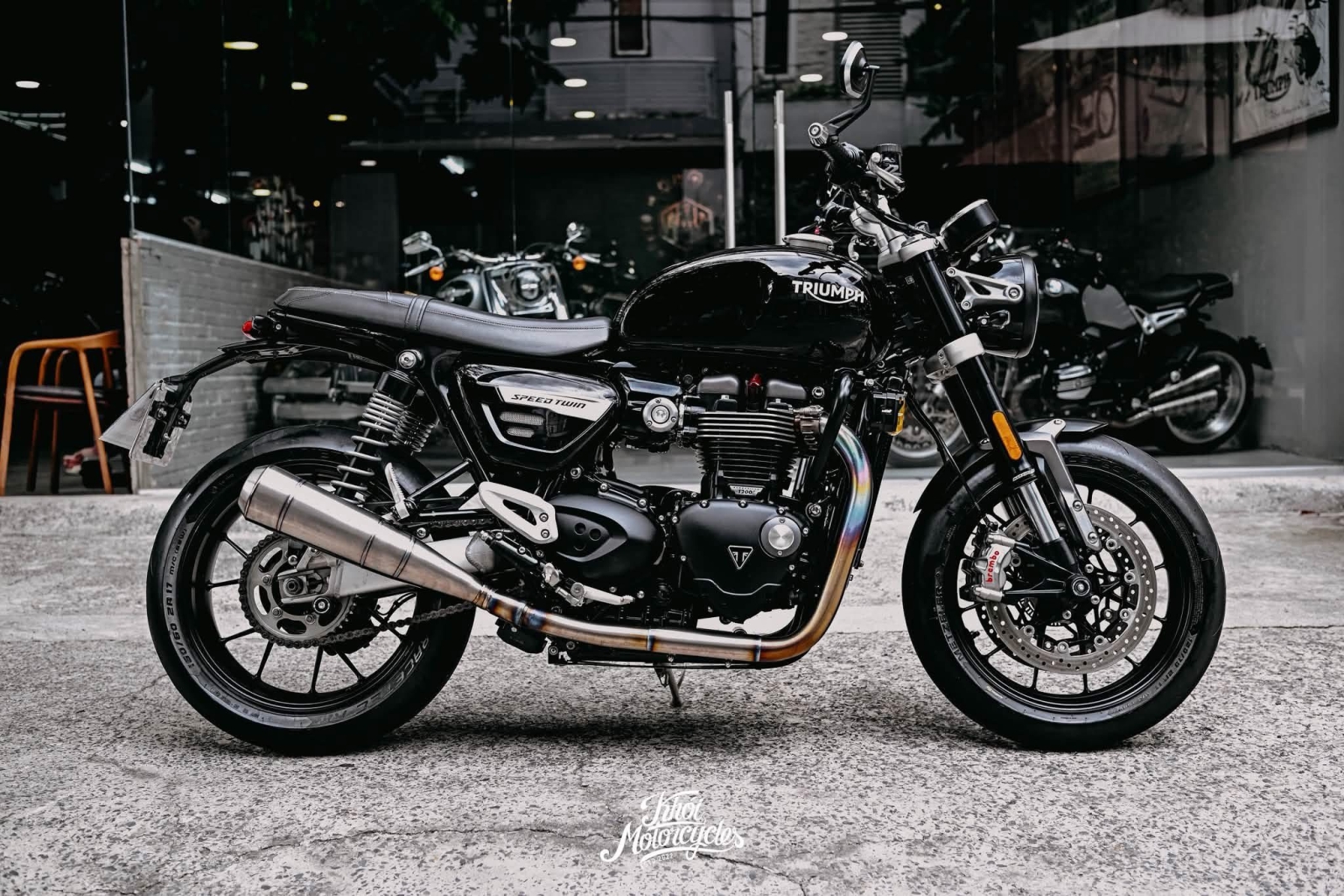 Triumph Speed Twin 1200 2022 phom mới odo 13k km